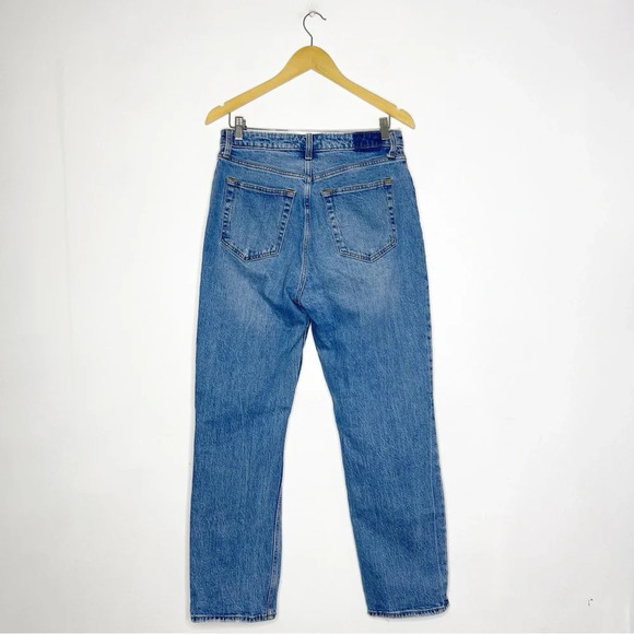 Abercrombie & Fitch The Dad High Rise Relaxed Jeans Size 29 8 Regular Curve Love - Picture 2 of 9